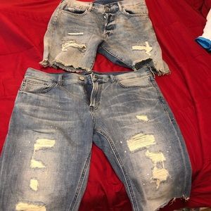 Selling these two pants for only $25.